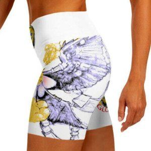 BW Wings Fitness Yoga Pants Gym Workout Shorts